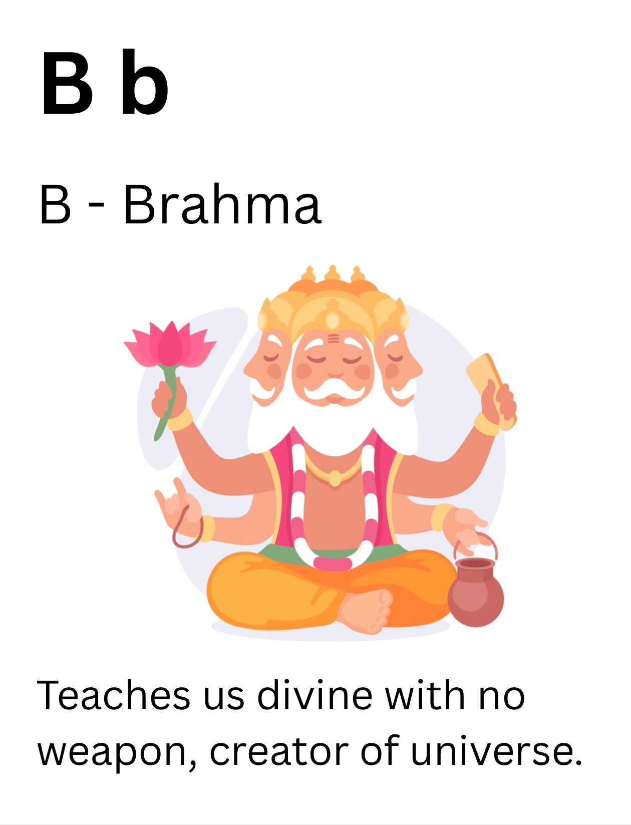 My first Alphabet- ABC in Indian Mythology